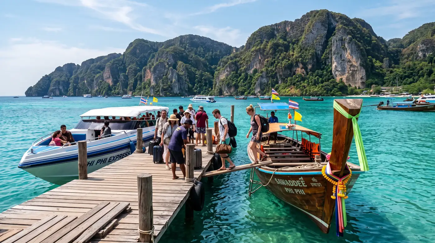 How to Get to Maya Bay (From Phi Phi, Phuket & Krabi) — phi phi to maya bay, Phi Phi Islands, Thailand